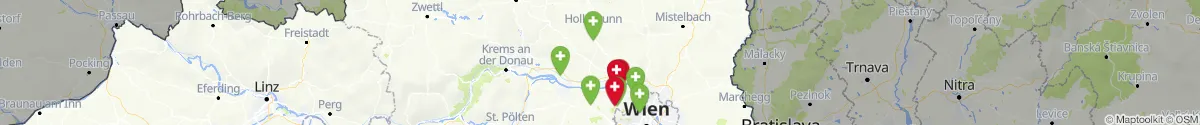 Map view for Pharmacies emergency services nearby Sierndorf (Korneuburg, Niederösterreich)